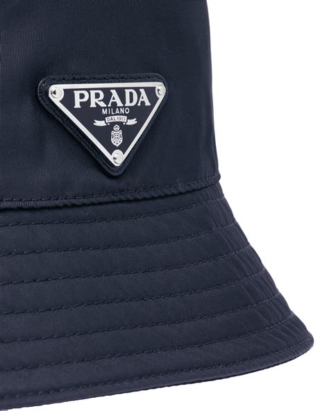 white prada cap|Prada re nylon hat.